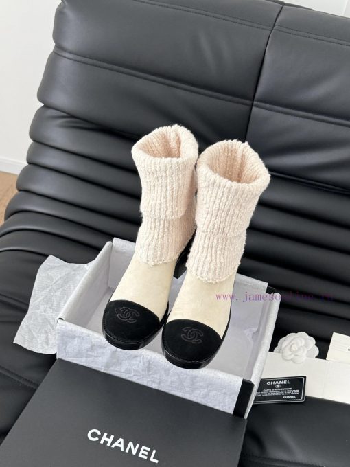 Chanel 24K new socks and bootsThese socks and boots really look good at first glancePut on aoh7qgahe - Image 2