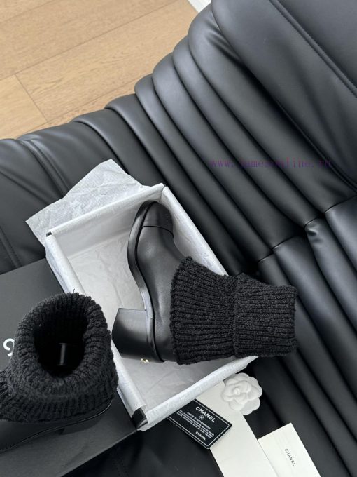 Chanel 24K new socks and bootsThese socks and boots really look good at first glancePut on a9wnenhcd - Image 10