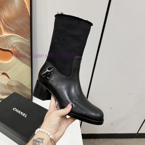 Chanel, Chanel 2024b autumn and winter boots, a must-have item for this season's autumn and 4zmhg6i0 - Image 2