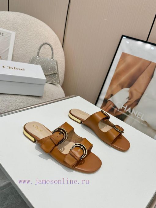 Chloe new style, cowhide fabric, sheepskin lining, sizes 35-43, leather sole plus 30xgk0dv0v - Image 4
