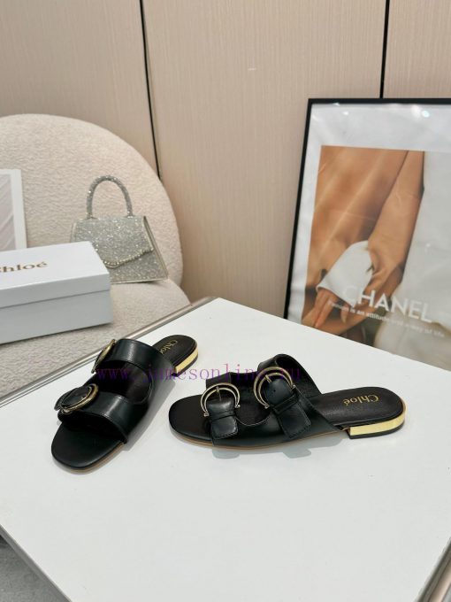 Chloe new style, cowhide fabric, sheepskin lining, sizes 35-43, leather sole plus 307kda8pe0 - Image 3