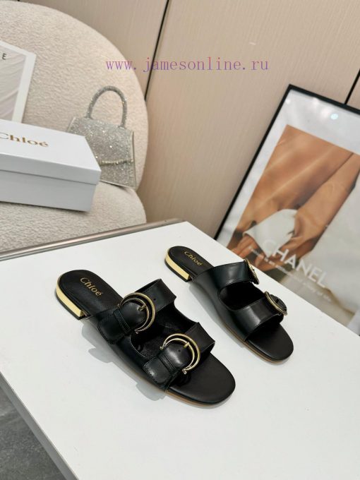 Chloe new style, cowhide fabric, sheepskin lining, sizes 35-43, leather sole plus 307kda8pe0 - Image 6