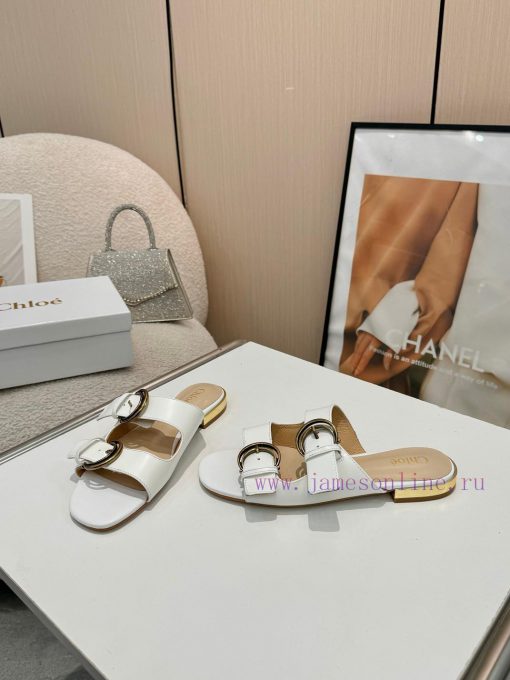Chloe new style, cowhide fabric, sheepskin lining, sizes 35-43, leather sole plus 30t8g3vxqw - Image 3