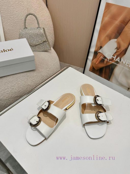 Chloe new style, cowhide fabric, sheepskin lining, sizes 35-43, leather sole plus 30t8g3vxqw - Image 4
