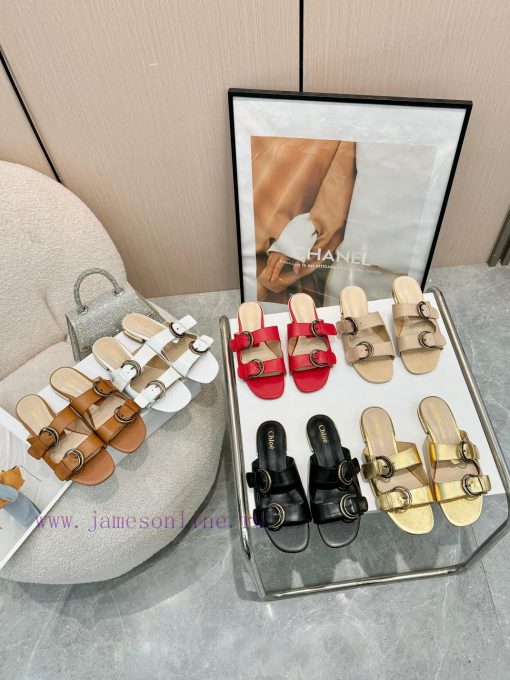 Chloe new style, cowhide fabric, sheepskin lining, sizes 35-43, leather sole plus 307d9h8hp4 - Image 2