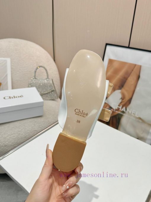 Chloe new style, cowhide fabric, sheepskin lining, sizes 35-43, leather sole plus 30t8g3vxqw - Image 9