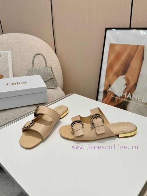 Chloe new style, cowhide fabric, sheepskin lining, sizes 35-43, leather sole plus 307d9h8hp4 - Image 4