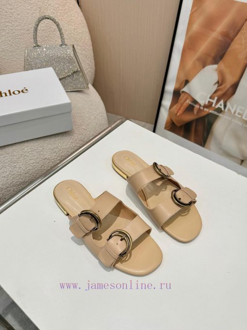 Chloe new style, cowhide fabric, sheepskin lining, sizes 35-43, leather sole plus 307d9h8hp4 - Image 6