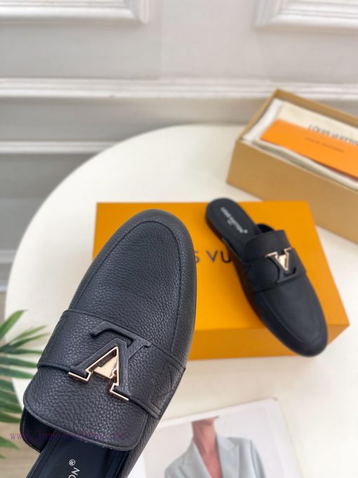 LV 2024 Early Autumn New Top Edition, featuring LV CAPRI flat bottomed open heel loafers and7bobmx0a - Image 7