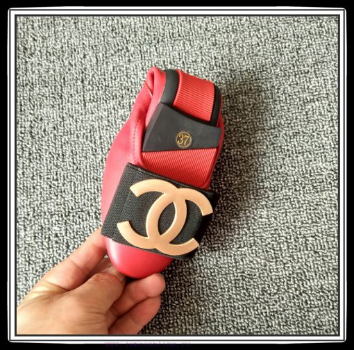 p. Classic Chanel Chicken rolls shoes, dance shoes made of imported sheep leather+sheep leat6wj06s8m - Image 5