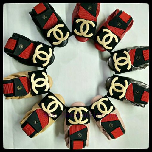 p. Classic Chanel Chicken rolls shoes, dance shoes made of imported sheep leather+sheep leat8rezkt1j - Image 6