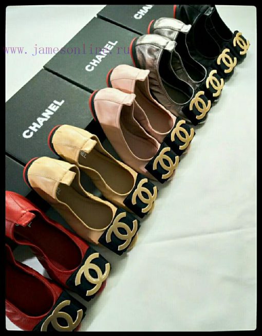 p. Classic Chanel Chicken rolls shoes, dance shoes made of imported sheep leather+sheep leat8rezkt1j - Image 8