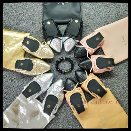 p. Classic Chanel Chicken rolls shoes, dancing shoes, with imported sheepskin+sheepskin lini635fb6a9 - Image 7