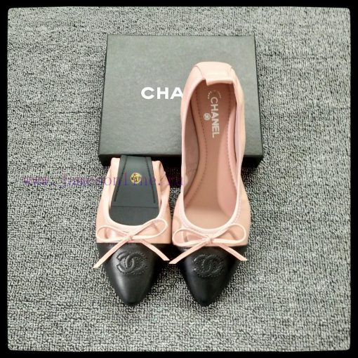p. Classic Chanel Chicken rolls shoes, dancing shoes, with imported sheepskin+sheepskin linifwr7ymx2 - Image 3
