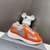 Prada Top Edition SneakersImported fly woven fabric with stitched patent leather on the uppedx4vjozi