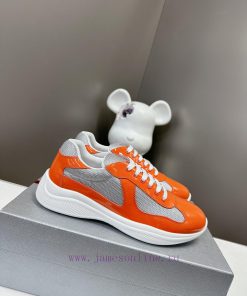 Prada Top Edition SneakersImported fly woven fabric with stitched patent leather on the uppedx4vjozi