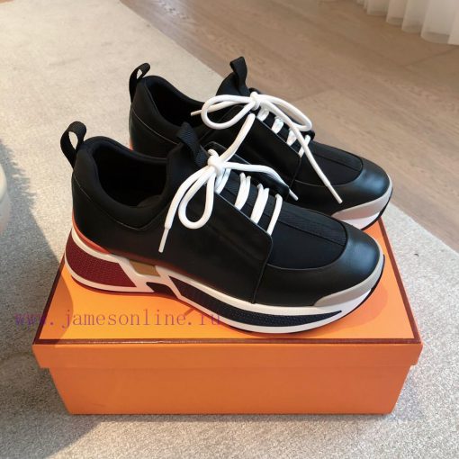 Men's 20Hermes Home 24ss Autumn and Winter New Product Classic Dad Shoes with British color wuj7np3c