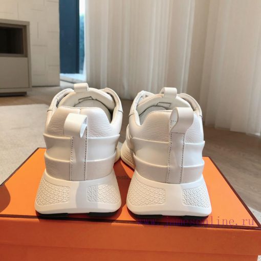 Men's 20Hermes Home 24ss Autumn and Winter New Product Classic Dad Shoes with British color hr4lyqhg - Image 7