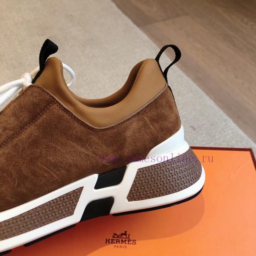 Men's 20Hermes Home 24ss Autumn and Winter New Product Classic Dad Shoes with British color qgdnc1qw - Image 6