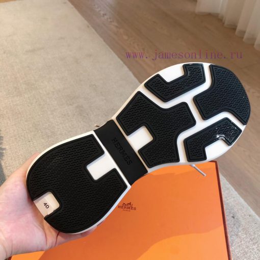 Men's 20Hermes Home 24ss Autumn and Winter New Product Classic Dad Shoes with British color qgdnc1qw - Image 10