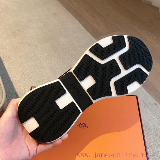 Men's 20Hermes Home 24ss Autumn and Winter New Product Classic Dad Shoes with British color rvryerft - Image 10
