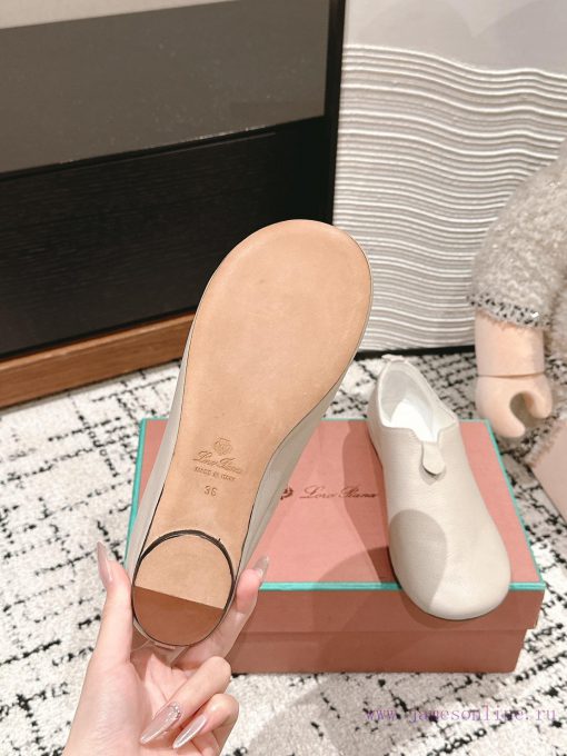 𝐋𝐨𝐫𝐨𝐏𝐢𝐚𝐧𝐚 Top of the line Nuoyou Ya new flat shoes, one foot flat shoes focus on soft and co6panb3vl - Image 10
