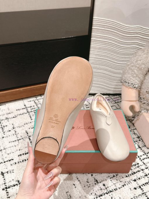 𝐋𝐨𝐫𝐨𝐏𝐢𝐚𝐧𝐚 Top of the line Nuoyou Ya new flat shoes, one foot flat shoes focus on soft and co0jey1box - Image 10