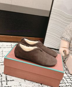 𝐋𝐨𝐫𝐨𝐏𝐢𝐚𝐧𝐚 Top of the line Nuoyou Ya new flat shoes, one foot flat shoes focus on soft and cow7mdocxb