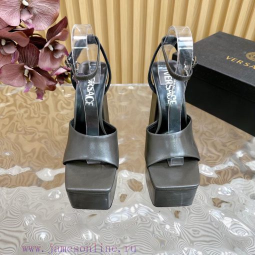 Versace 2024 Spring/Summer New Waterproof Platform Thick Bottom Simultaneous Release————————w4pgp40w - Image 6