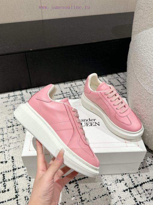 Top tierAIexanderMcQueen 24/Latest Couple Thick Bottom Casual White ShoesOriginal developmen4lspknzd - Image 6