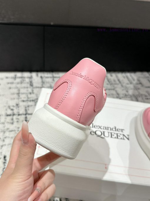 Top tierAIexanderMcQueen 24/Latest Couple Thick Bottom Casual White ShoesOriginal developmen4lspknzd - Image 8