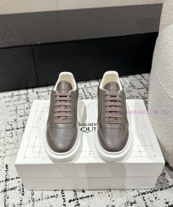Top tierAIexanderMcQueen 24/Latest Couple Thick Bottom Casual White ShoesOriginal developmen9kvv0uny