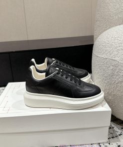 Top tierAIexanderMcQueen 24/Latest Couple Thick Bottom Casual White ShoesOriginal developmenu26vih4l