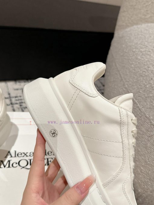 Top tierAIexanderMcQueen 24/Latest Couple Thick Bottom Casual White ShoesOriginal developmena9m7i7me - Image 9