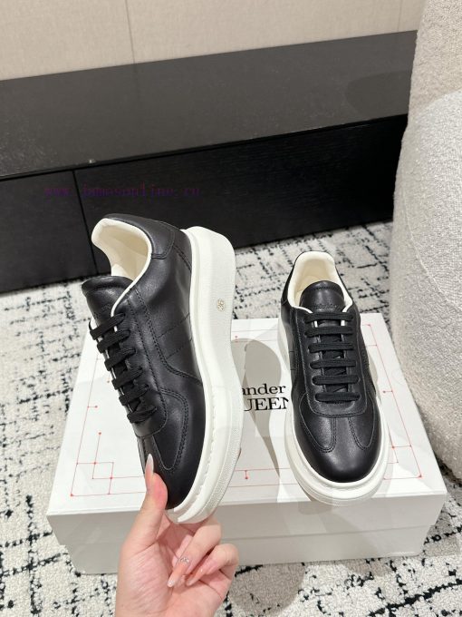 Top tierAIexanderMcQueen 24/Latest Couple Thick Bottom Casual White ShoesOriginal developmenu26vih4l - Image 5