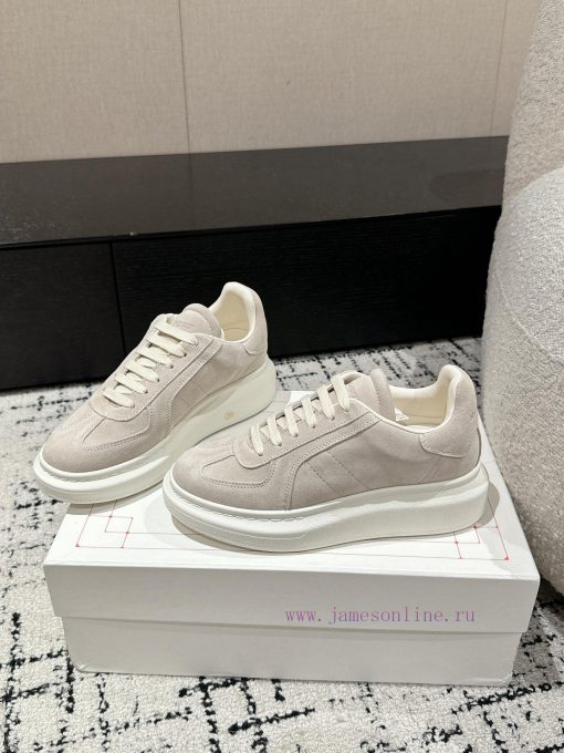 Top tierAIexanderMcQueen 24/Latest Couple Thick Bottom Casual White ShoesOriginal developmenln9tvsxz - Image 4