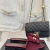 Chanel | Chanel Classic backpack buckle flip flip flip slippersClassic and timeless~Flip styywiddl9y