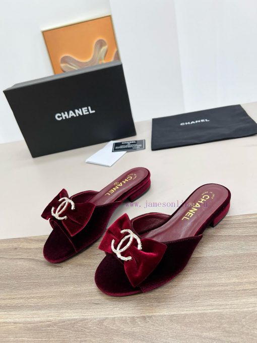 CHANEL 2024 Autumn Martin Boots Single Shoes Sandals SlippersEuropean purchasing agent&Xiangwbm1v7b4 - Image 3