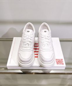 Cai Zhuoyan's same iiJin classic 9cm thick sole with increased height inside casual white shvtihni2p