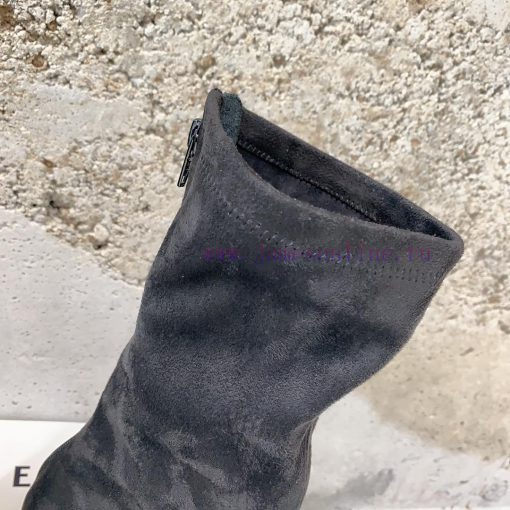 HIDEMI 2024 Autumn/Winter New Elastic Leather Retro Shaped and Short Boots Every season is auuqvi42t - Image 7