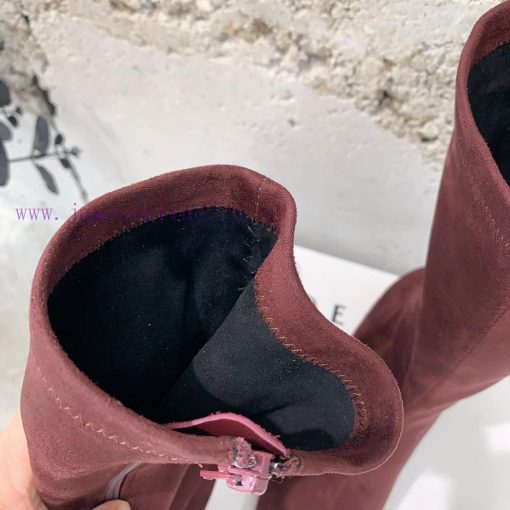 HIDEMI 2024 Autumn/Winter New Elastic Leather Retro Shaped and Short Boots Every season is aqugthh28 - Image 7
