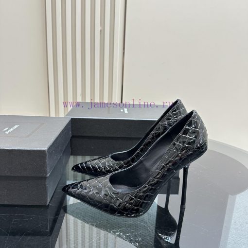 YSL Saint Laurent SS2024 High Heel Single ShoesAll kinds of small skirts are not picky to mapt8vgeeg - Image 2