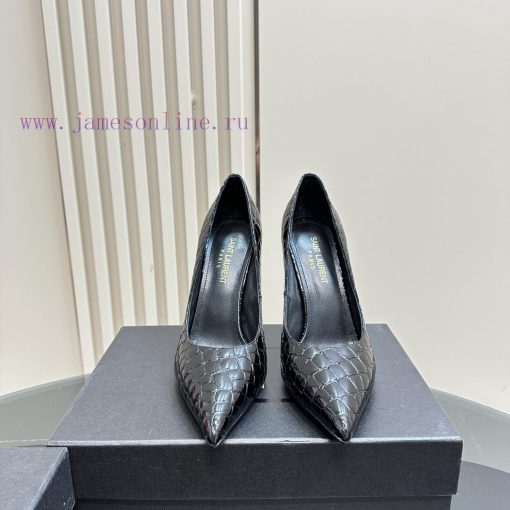 YSL Saint Laurent SS2024 High Heel Single ShoesAll kinds of small skirts are not picky to mapt8vgeeg - Image 3
