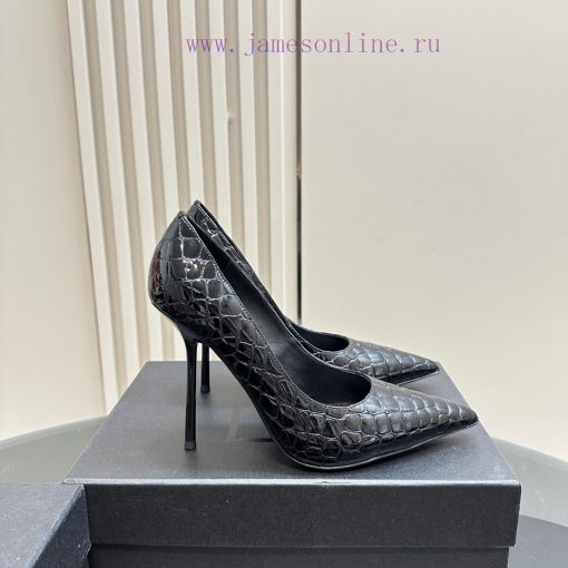 YSL Saint Laurent SS2024 High Heel Single ShoesAll kinds of small skirts are not picky to mapt8vgeeg - Image 6