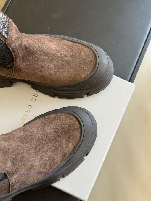 Purchasing Qualitybrunellocucinelli fw24 new arrival～BC24 Autumn/Winter Chelsea Short Boots,ytpal0il - Image 6