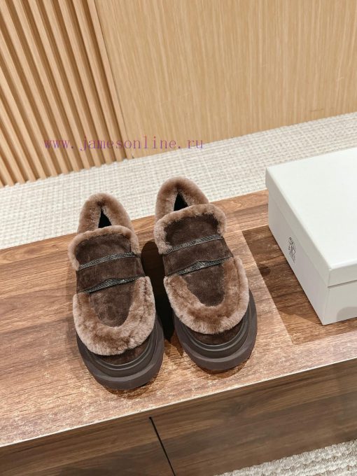 Top qualityBrunello Cucinelli fw24 new arrival～BC 2024 Autumn/Winter New | Thick soled wool ji6ltugn