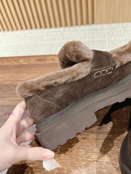 Top qualityBrunello Cucinelli fw24 new arrival～BC 2024 Autumn/Winter New | Thick soled wool ji6ltugn - Image 9