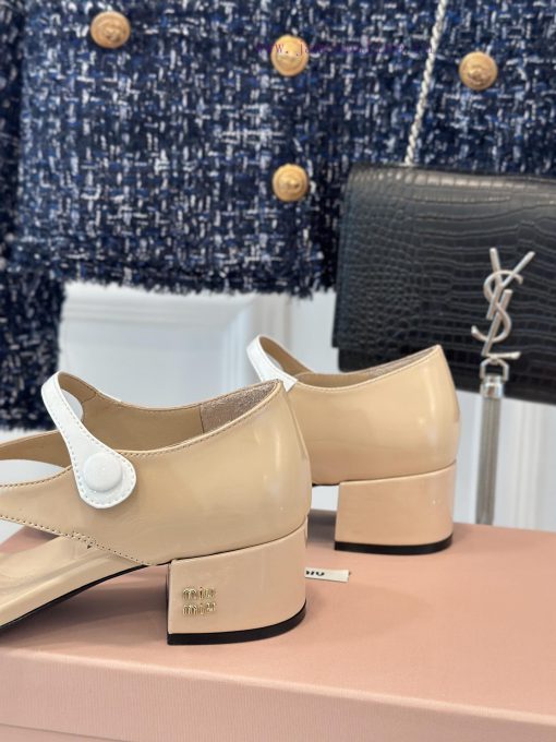 MIU MIU 25S Early Spring New ProductStray heeled sandals with tight heels for fashion showsEsau2kcn9 - Image 7
