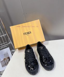 FENDI Spring/Summer Fashion Bead Casual ShoesLow cut design combined with thick bottom strucvp9pq8ho