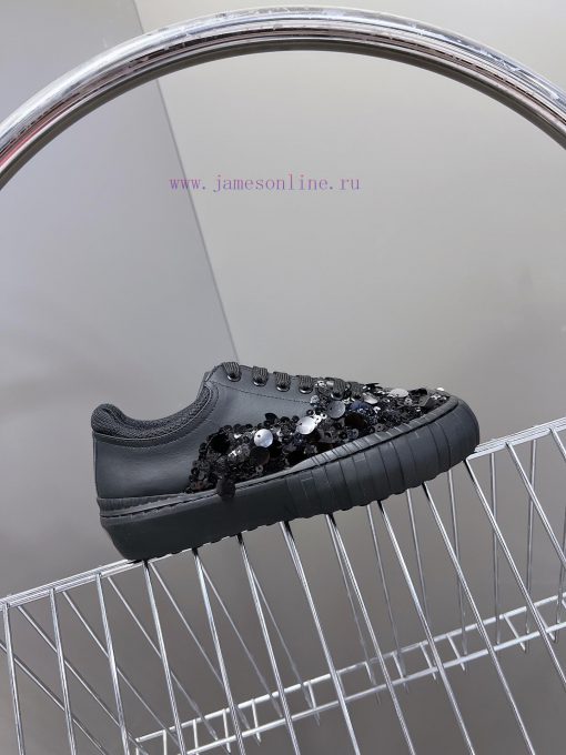 FENDI Spring/Summer Fashion Bead Casual ShoesLow cut design combined with thick bottom strucvp9pq8ho - Image 6